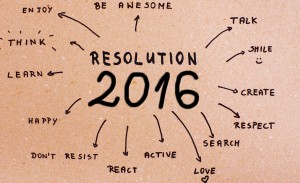 New Year resolutions